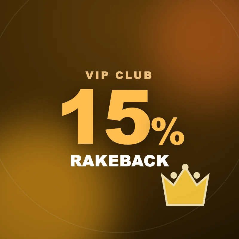 VIP Rakeback 15%